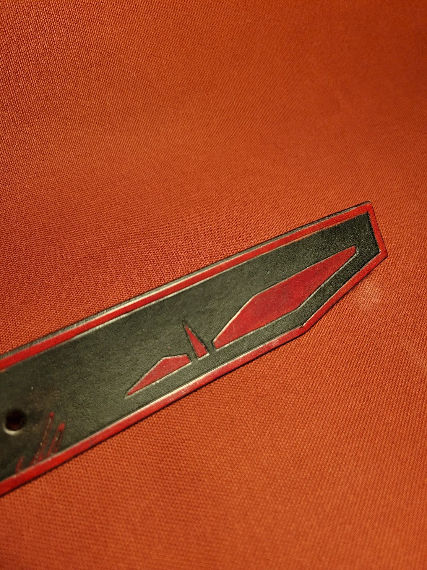 Black and Red Trooper belt