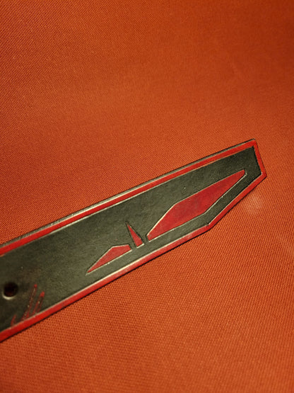 Black and Red Trooper belt