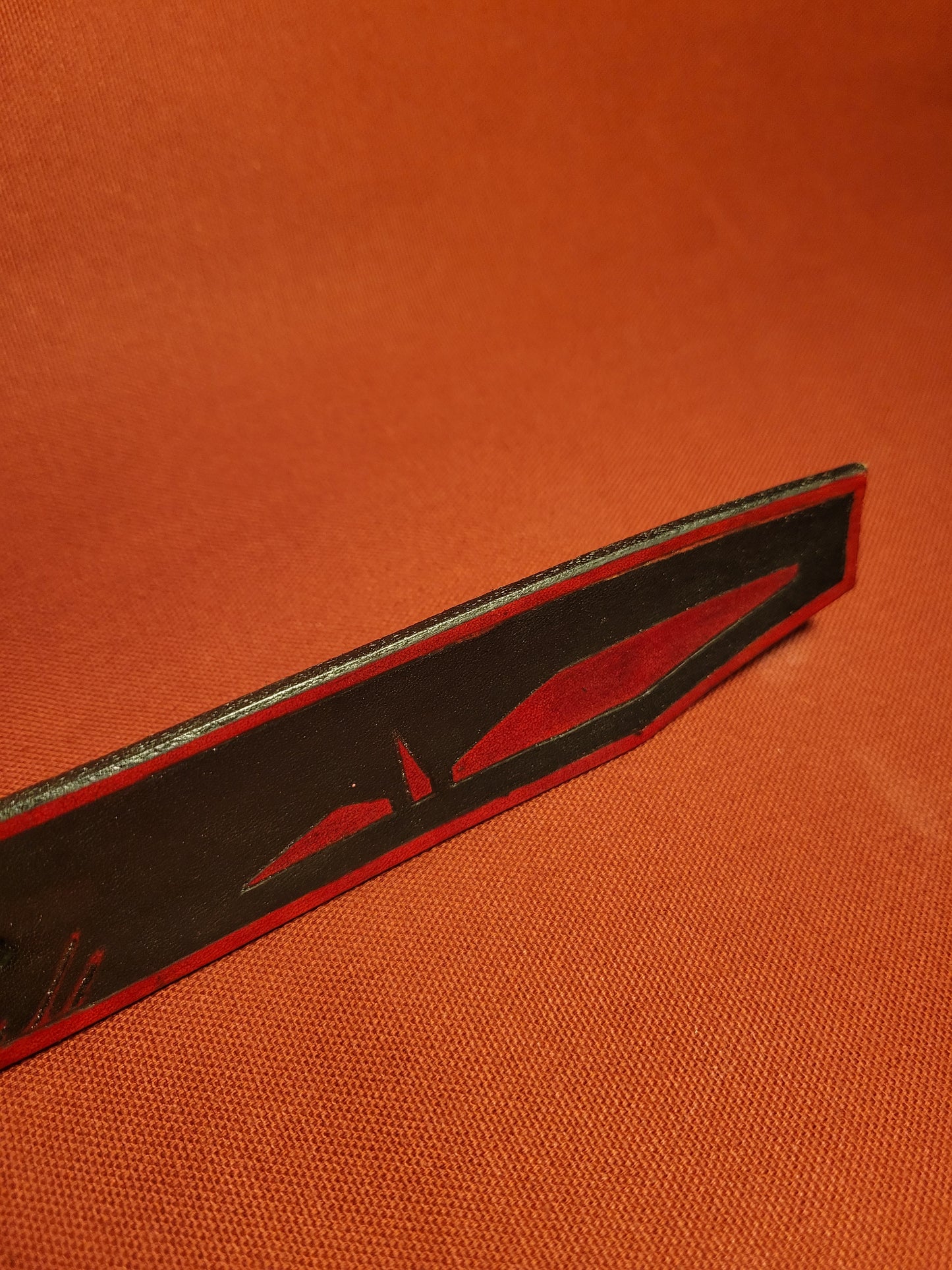 Black and Red Trooper belt