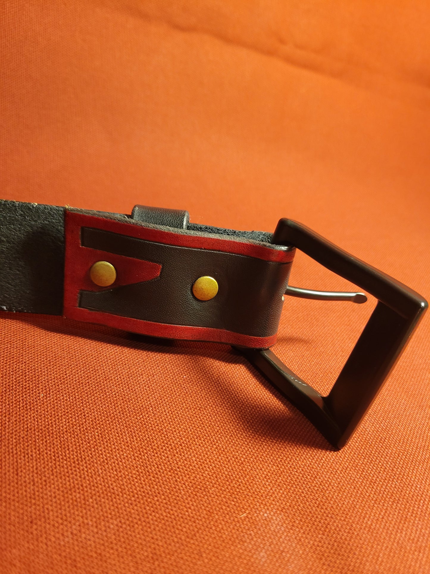 Black and Red Trooper belt