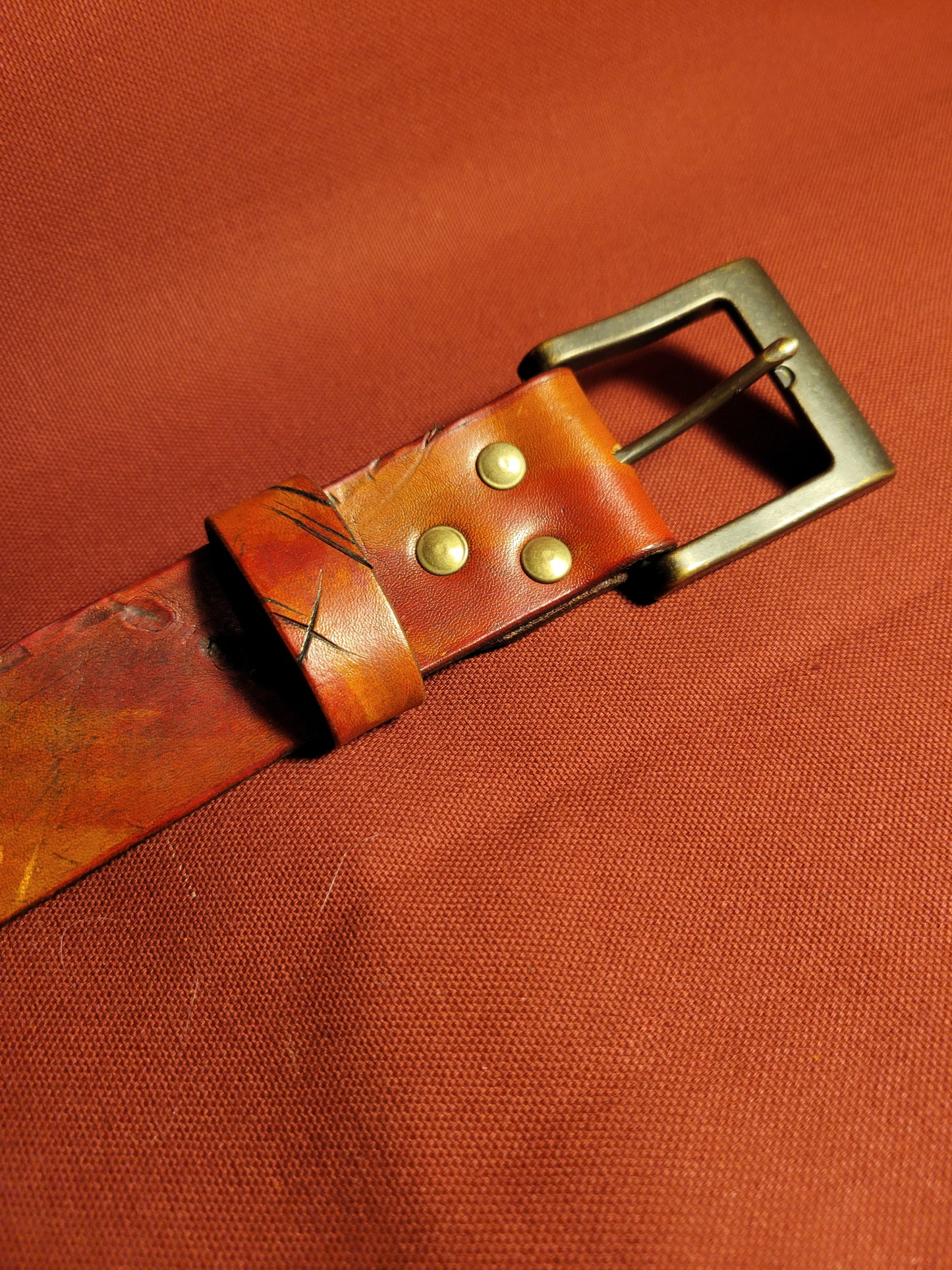 Kratos Orange warriors belt