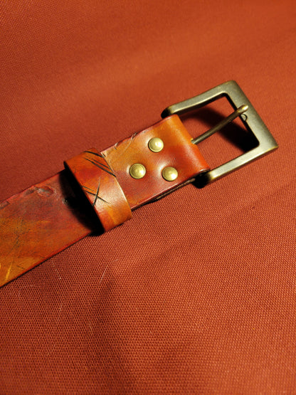 Kratos Orange warriors belt