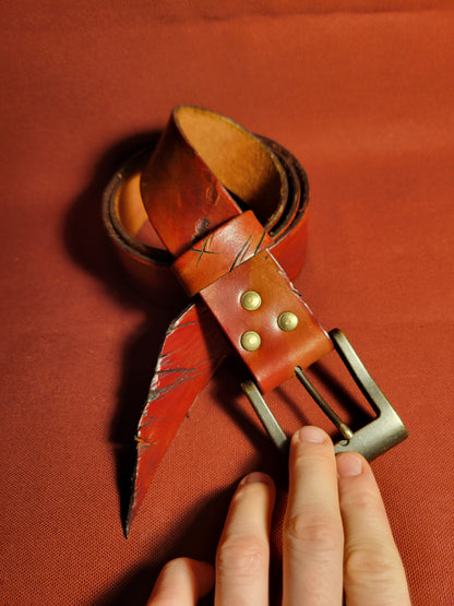 Kratos Orange warriors belt