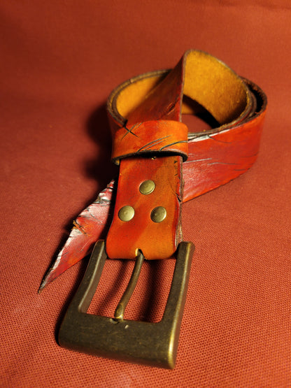 Kratos Orange warriors belt